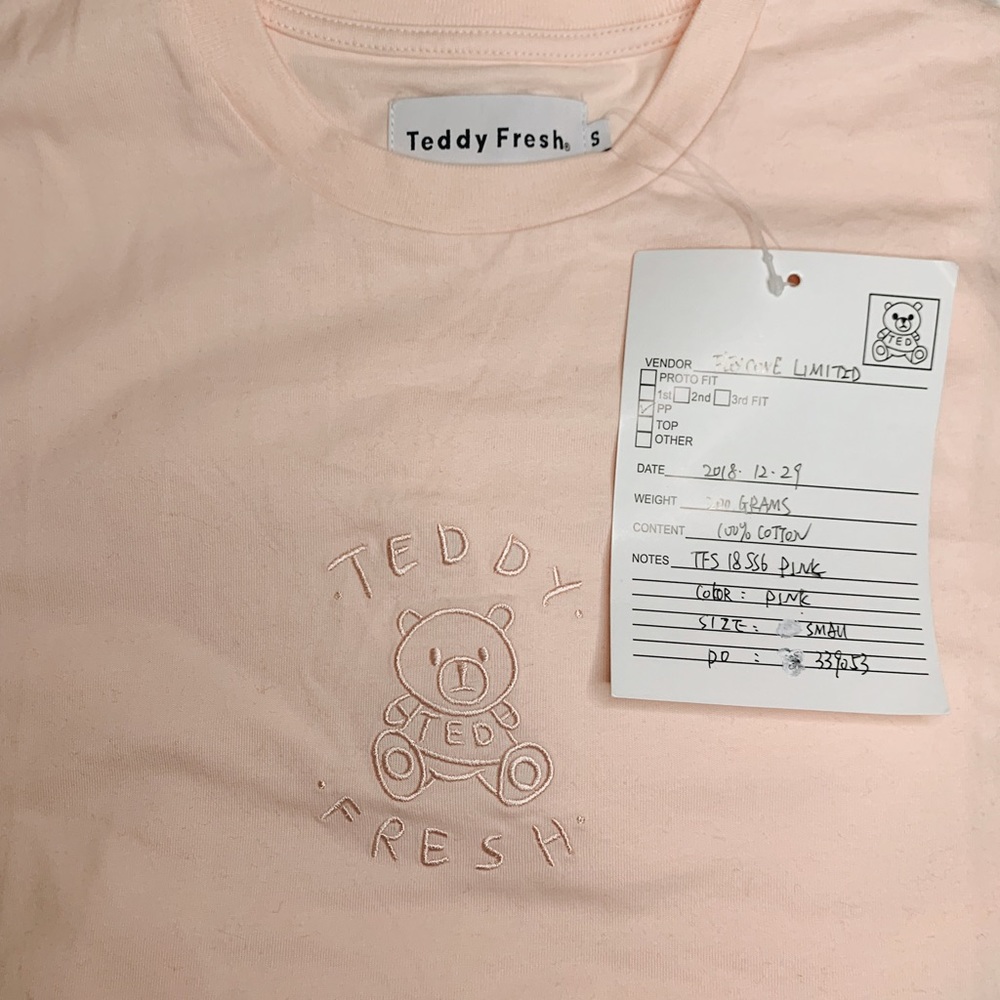 Teddy Fresh Deadstock Bear T-shirt unisex size Small